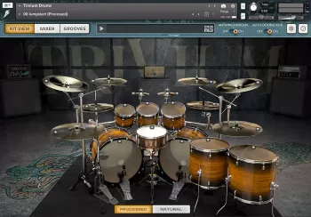 Bogren Digital Trivium Drums KONTAKT screenshot