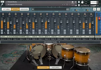 Bogren Digital Trivium Drums KONTAKT screenshot