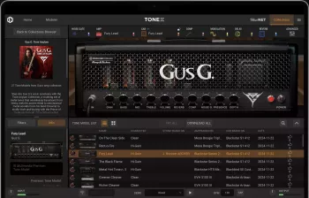 REQ: IK Multimedia Gus G. Tone Asylum TONEX screenshot