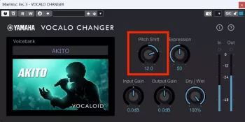 Yamaha Vocalo Changer v1.2.0 screenshot