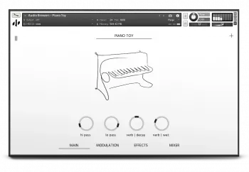 Audio Brewers Piano Toy Stereo Version KONTAKT-ohsie screenshot