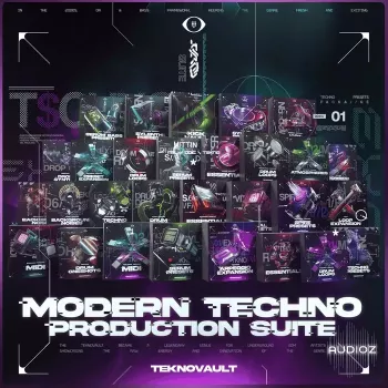 Teknovault Modern Techno Production Suite MULTiFORMAT-FANTASTiC screenshot