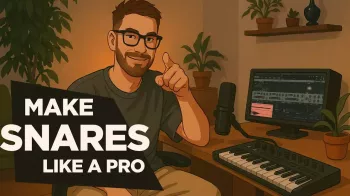 BLANKE How To Make A Snare From Scratch Serum 2 Preset-FANTASTiC screenshot
