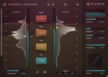 Playfair Audio Dynamic Grading 2 v2.0.3 ARM macOS-GUISEPPE screenshot