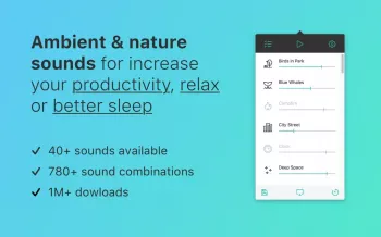 Noizio Calm, Meditate, Sleep 2.1.3 macOS TNT screenshot