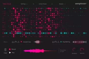 REQ: Sampleson Tactile App + VST3/AU plug-in Win and Mac screenshot