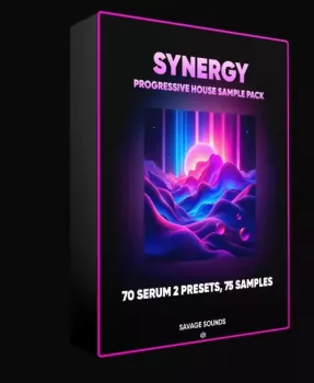 REQ: Savage Sounds Synergy Progressive House Sample Pack 70 Serum 2 Presets, 75 Samples screenshot