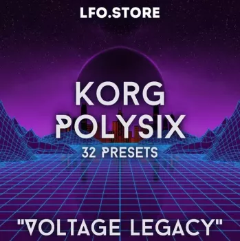 LFO Store Korg Polysix Voltage Legacy Soundset 32 Presets screenshot