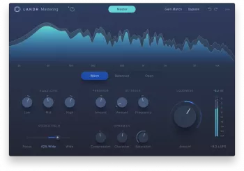 LANDR Mastering Plugin PRO v1.1.34-R2R screenshot