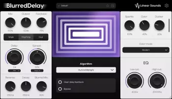 Linear Sounds BlurredDelay v1.1.1-R2R screenshot