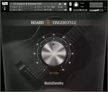 Musical Sampling Hoard Fingerstyle KONTAKT screenshot