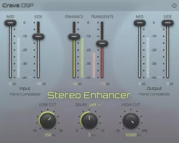 Crave DSP Stereo Enhancer v1.0.5-BUBBiX screenshot