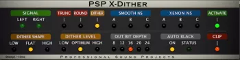 PSPaudioware PSP X-Dither v1.1.0-R2R screenshot
