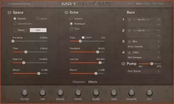10 Phantom Rooms MR1 Valve Data KONTAKT screenshot
