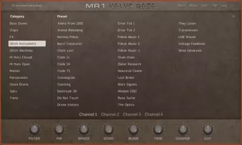 10 Phantom Rooms MR1 Valve Data KONTAKT screenshot