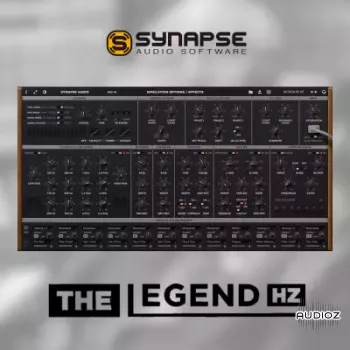 Synapse Audio The Legend HZ v2.0.2 Incl. Keygen macOS-GUISEPPE screenshot