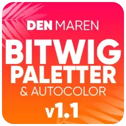 Bitwig ColorPaletter (by DEN MAREN) V 1.1 Update WiN FREE screenshot