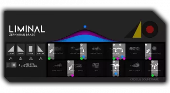 Crocus Soundware LIMINAL: Zephyrian Brass KONTAKT screenshot