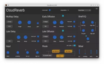 Xunil Cloud CloudReverb v0.3 WiN Mac Linux [FREE] screenshot