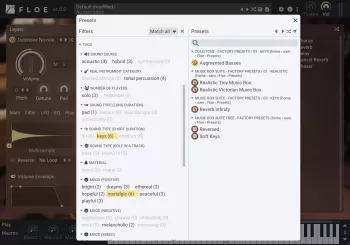 Floe (Streamlined sample-based instrument platform) v1.0.3 WiN Mac + Libraries [FREE] screenshot