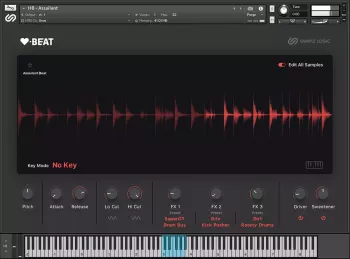 Sample Logic HeartBeat KONTAKT screenshot