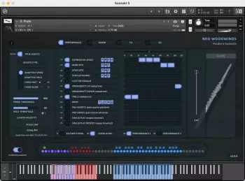 Insanity Samples Neo Woodwinds v3.0.0 KONTAKT screenshot