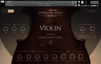 Big Fish Audio London Solo Strings KP2 v2.0.0 KONTAKT screenshot