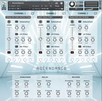 Fallout Music Group Ascendance Risers KONTAKT screenshot