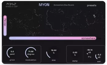Artists In DSP MYON Somewhere Else Reverb v1.1.0 WiN Mac [FREE] screenshot