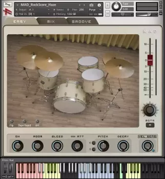 HandHeldSound MAD RockScore KONTAKT screenshot