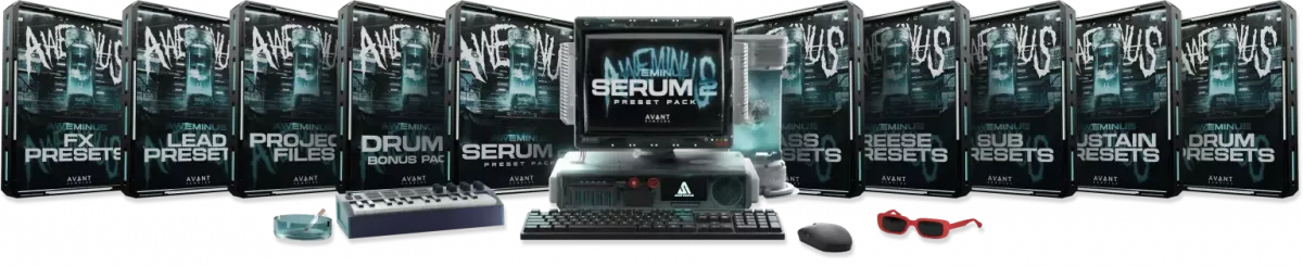 AVANT Samples Aweminus Serum 2 Preset Pack Vol. 1 WAV Ableton Projects FLP Serum Presets screenshot