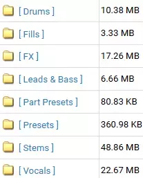 Olly James Signature Sounds Vol.4 WAV Synth Presets screenshot