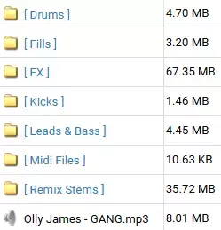Olly James Signature Sounds Vol.6 WAV MiDi screenshot