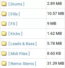 Olly James Signature Sounds Vol.11 WAV MiDi screenshot Olly James Signature Sounds Vol.11 WAV MiDi screenshot