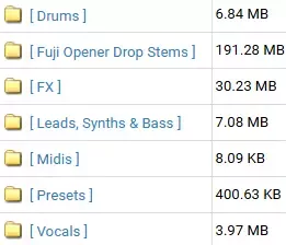 Olly James Signature Sounds Vol.17 Fuji Opener WAV MiDi Presets screenshot