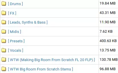 Olly James Signature Sounds Vol.18 WAV MiDi Presets FLP screenshot Olly James Signature Sounds Vol.18 WAV MiDi Presets FLP screenshot