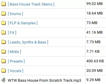 Olly James Signature Sounds Vol.20 WTW Bass House WAV MiDi Presets FLP screenshot Olly James Signature Sounds Vol.20 WTW Bass House WAV MiDi Presets FLP screenshot