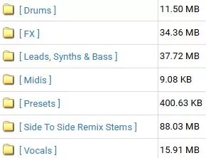 Olly James Signature Sounds Vol.22 Side To Side WAV MiDi Presets screenshot