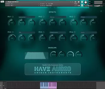 Have Audio Cello Waves KONTAKT screenshot