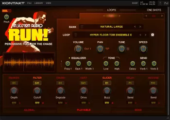 In Session Audio RUN! Incl. Expansion KONTAKT screenshot