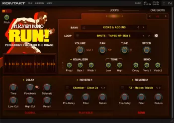 In Session Audio RUN! Incl. Expansion KONTAKT screenshot