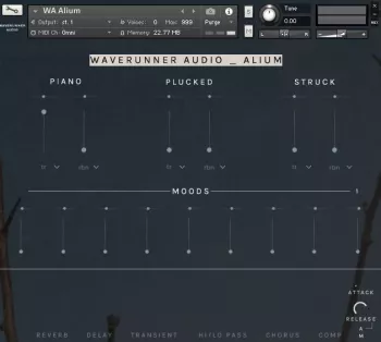 Waverunner Audio Alium KONTAKT screenshot