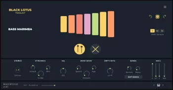 Midiwood Black Lotus v1.2.0 KONTAKT screenshot