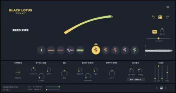 Midiwood Black Lotus v1.2.0 KONTAKT screenshot