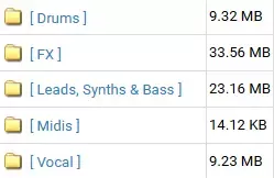 Olly James Signature Sounds Vol.35 303 WAV MiDi screenshot