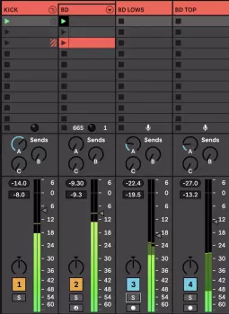 Another Machines TECHNO TEMPLATE #1 for Ableton Live 11 SUITE (or higher versions) Ableton Project screenshot