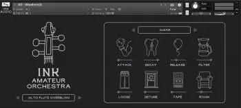 Ink Audio Amateur Orchestra KONTAKT screenshot