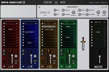 [复古游戏音效库采样音源] Impact Soundworks Super Audio Cart 2 [KONTAKT]（8.22GB）插图1