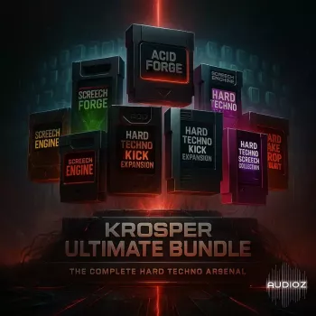 Krosper The Hard Techno Arsenal Ultimate Bundle MULTiFORMAT screenshot